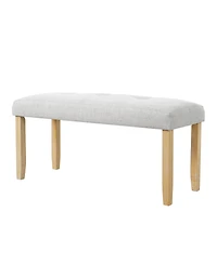 Streamdale Furniture Tufted Upholstered Bench - Bedroom, Dining, Entryway