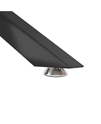 Streamdale Furniture Streamdale 39" Clear Glass Coffee Table