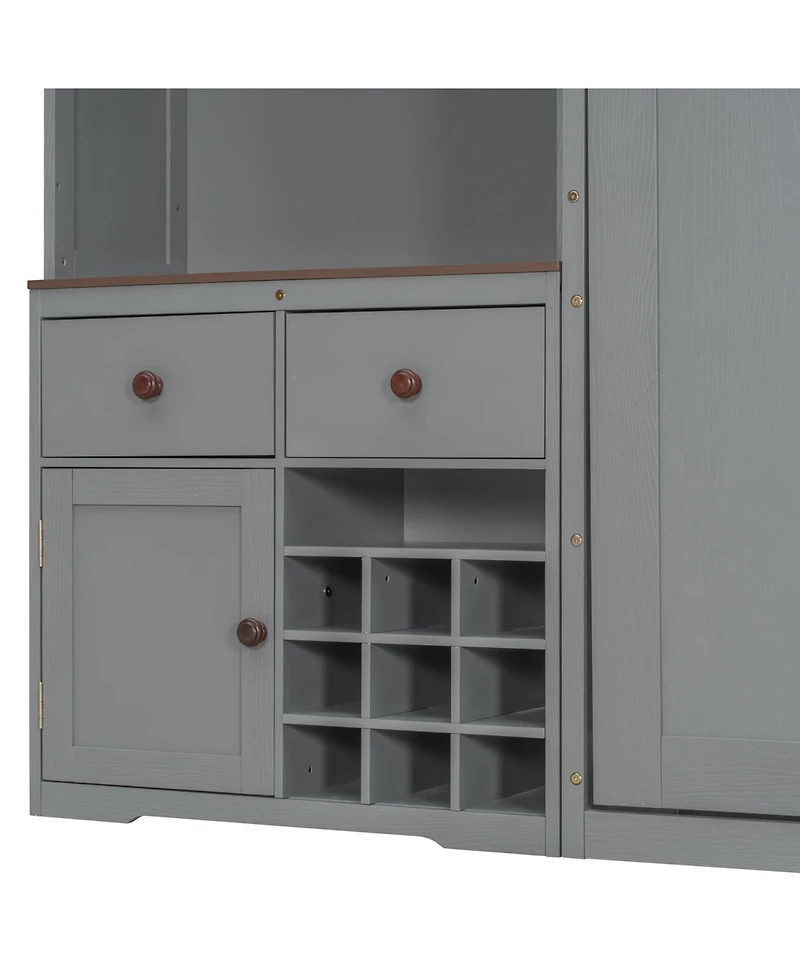 Streamdale Furniture Queen Murphy Bed with Storage