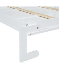 Streamdale Furniture Streamdale Queen Size Murphy Bed Wall Bed with Sofa and Shelves