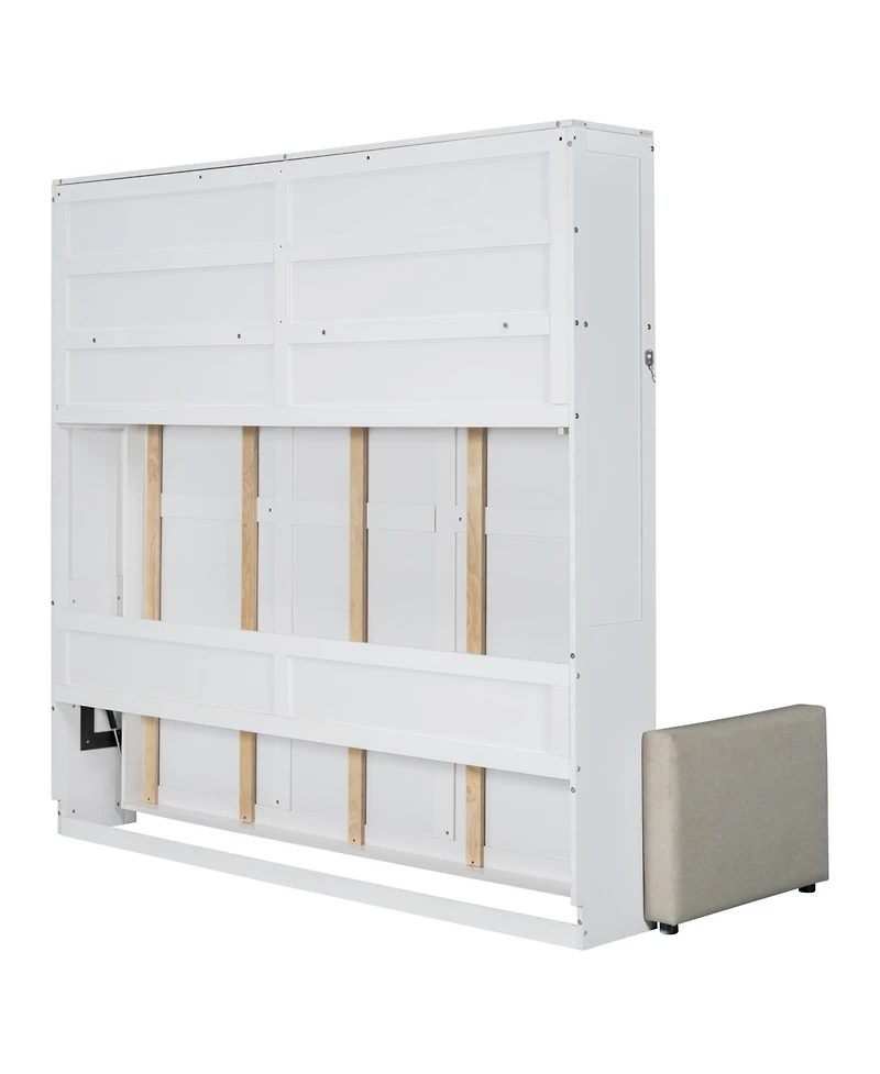 Streamdale Furniture Queen Size Murphy Bed Wall Bed with Sofa