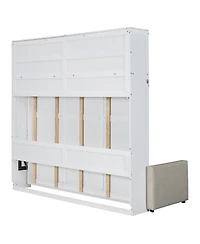 Streamdale Furniture Queen Size Murphy Bed Wall Bed with Sofa