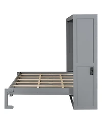 Streamdale Furniture Full Size Murphy Bed - Space Saving Fold Away Wall Bed