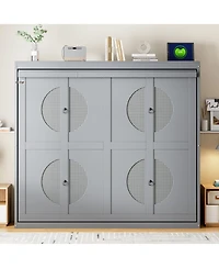 Streamdale Furniture Full Size Murphy Bed - Space Saving Fold Away Wall Bed