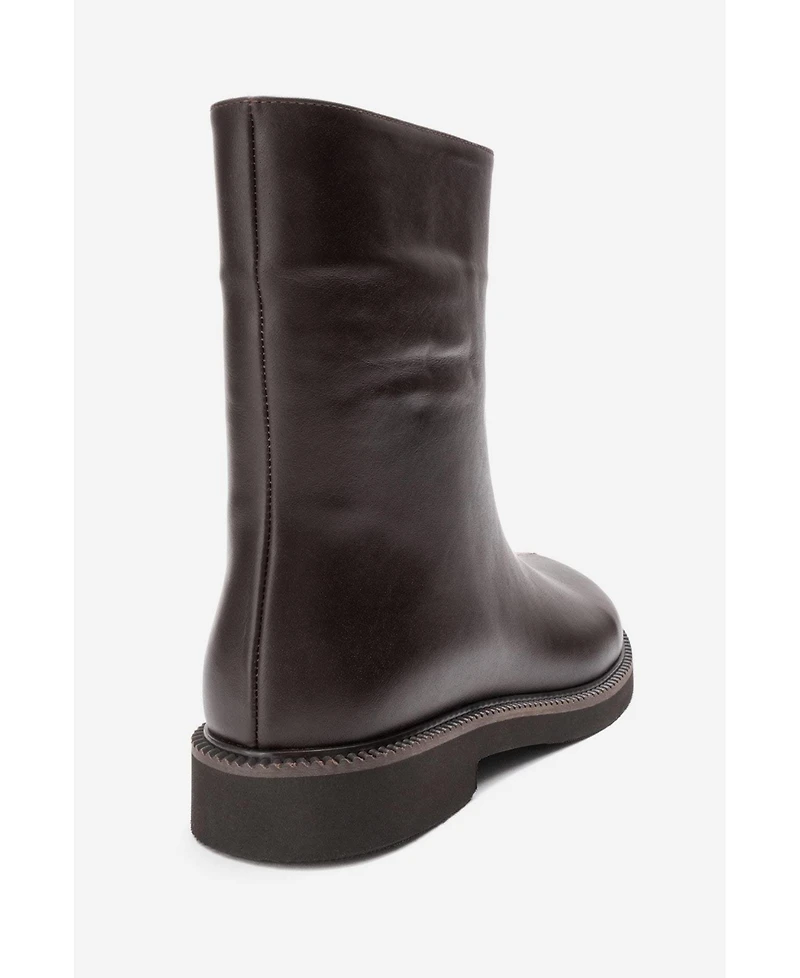 Forever & Always Shoes Lucano Leather Ankle Boot (Women)