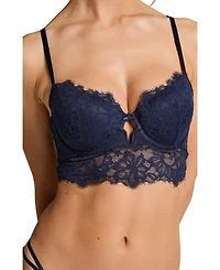 Hunkemoller Women's Isabella Padded Underwired Longline Bra