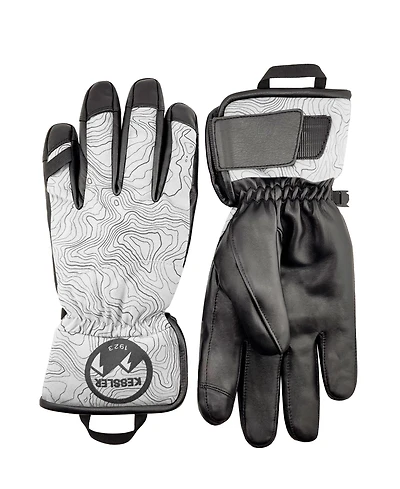 Kessler Women's Waterproof Ergo Grip Leather Palm Snow Gloves "Aspen