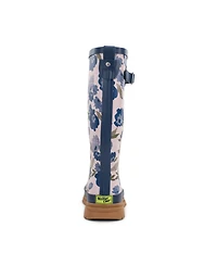 Western Chief Women's Bold Blossoms Tall Rain Boot