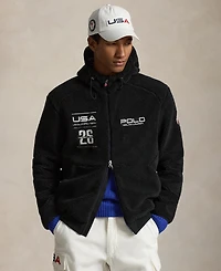 Polo Ralph Lauren Men's Team Usa Pile Fleece Full-Zip Hoodie