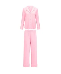 Adore Me Women's Matilda Long Sleeve Top & Pants Pajama Set