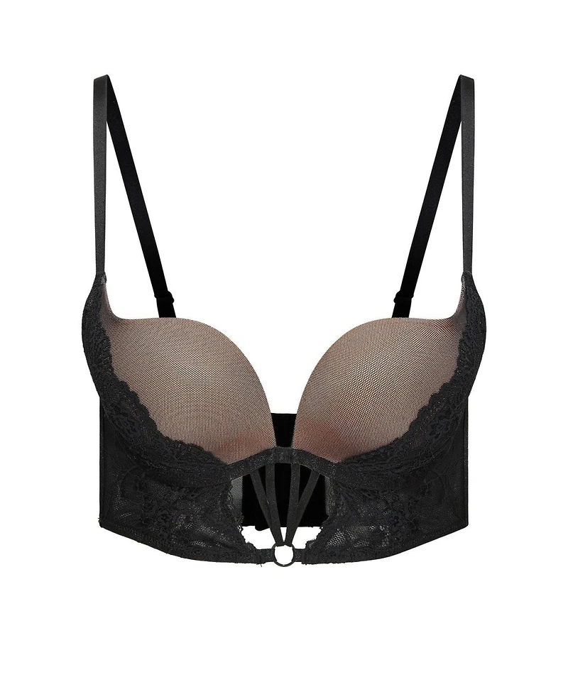 Adore Me Women's Skarlett Push Up Plunge Bra