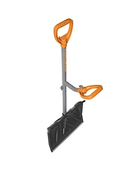 ErgieShovel 18” Snow Shovel, 34.5” Shaft, Push Scoop Combination, Erg-SNSH18