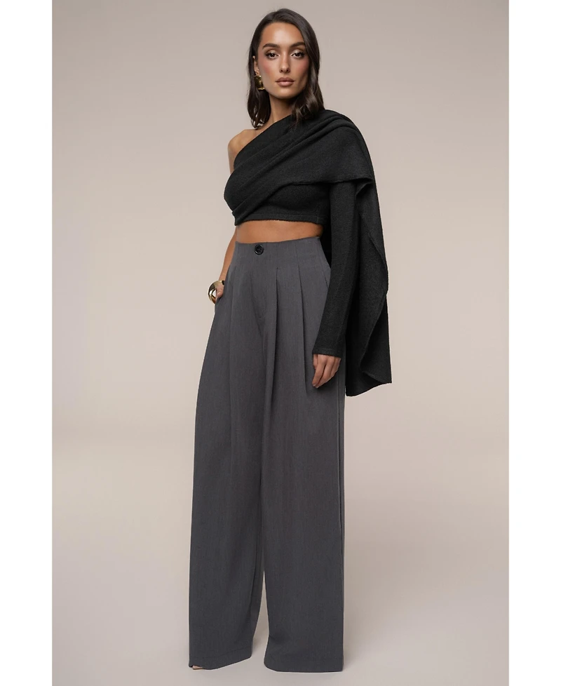 Jluxlabel Women's Capsule One Shoulder Top