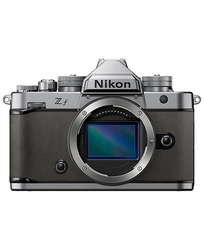Nikon Z f Mirrorless Camera, Silver/Stone Gray