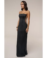 Jluxlabel Women's Madison Suede Maxi Dress