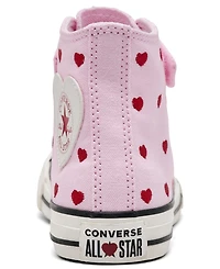 Converse Little Girl's Chuck Taylor All Star Valentine's Day High Top Casual Sneakers from Finish Line