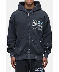 Good For Nothing Women's Studio Paint Butterfly Zip Hoodie
