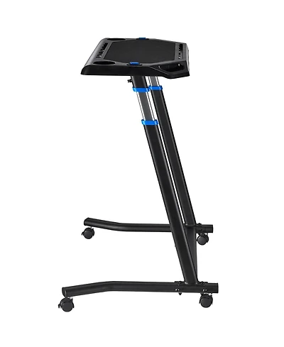Sugfit Cycling Desk Foldable Fitness Bike and Treadmill Desk with Lockable Wheels