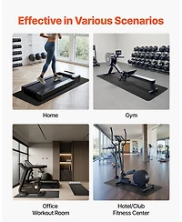 Sugfit Walking Pad Treadmill Mat 24"x68" Pvc Floor Protector for Home Gym