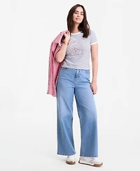 On 34th Women's Meet & Greet Graphic T-Shirt, Macy's Exclusive