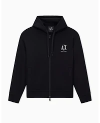 A|X Armani Exchange Men's Icon Logo Full Zip Sweatshirt