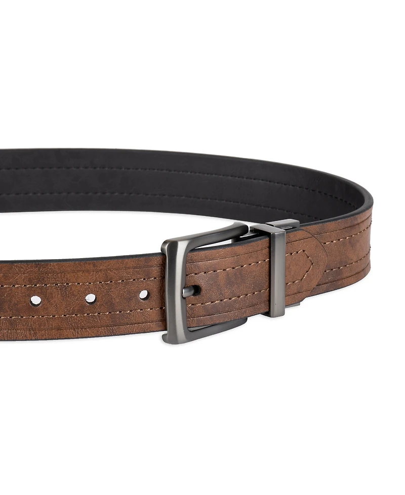 Levi's Reversible Casual Men's Belt with Embossed Strap