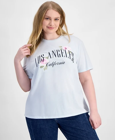 Love Tribe Trendy Plus Los Angeles T-Shirt