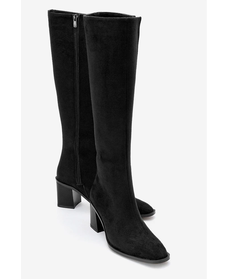 Prologue Shoes Venia Block Heel Boot (Women)