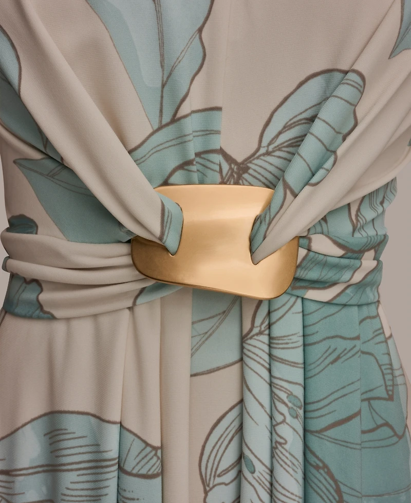 Donna Karan New York Women's V-Neck Dress