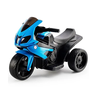 Bruce & Shark 6V Kids 3-Wheel Ride-On Motorcycle with Parent Remote Control Led Light