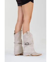 Prologue Shoes Women's Okus Buckle Block Heel Boot