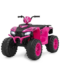 Sugift 24V Kids Ride-On Electric Atv with Wireless Connection for Toddlers 3-8 Years