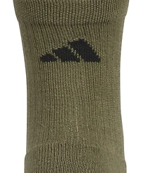 adidas Men's Cushioned Sport 4.0 High Quarter Socks, 3-Pack