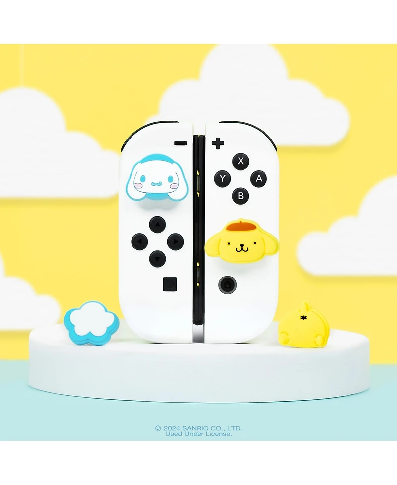 Hamee Hello Kitty and Friends Thumb Grips Compatible with Nintendo Switch Oled/Switch Lite, Character Joystick Grip Cover Caps