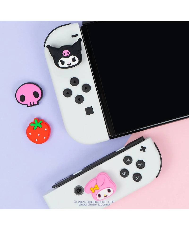 Hamee Hello Kitty and Friends Thumb Grips Compatible with Nintendo Switch Oled/Switch Lite, Character Joystick Grip Cover Caps