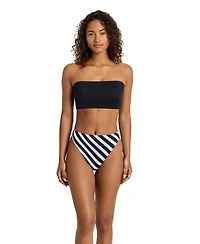 Lauren Ralph Women's High Waist Swim Bottoms