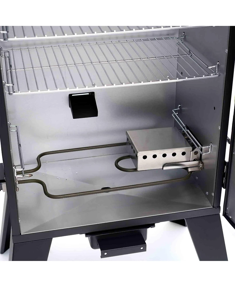 Grill Boss 1500 Watt Electric Vertical Smoker with 531 Sq In Cooking Area, Black