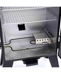 Grill Boss 1500 Watt Electric Vertical Smoker with 531 Sq In Cooking Area, Black