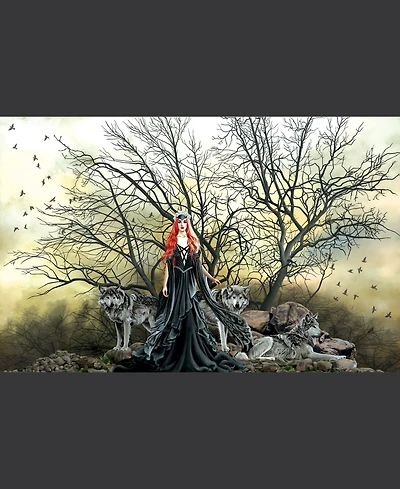 SunsOut Red Haired Witch 1000 piece Jigsaw Puzzle for Adults Halloween
