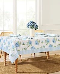 Elrene Nantucket Hydrangea Garden Tablecloth