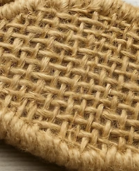 Elrene Burlap Bunny Ear Napkin Rings, Set of 4