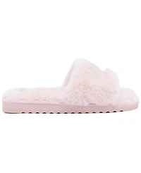 Juicy Couture Women's Herin Plush Logo Slippers