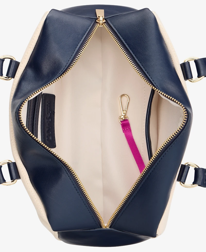 On 34th Broocke East West Canvas Satchel, Macy's Exclusive