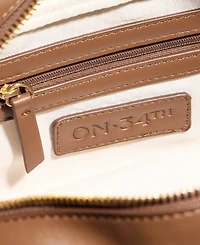 On 34th Broocke East West Canvas Satchel, Macy's Exclusive