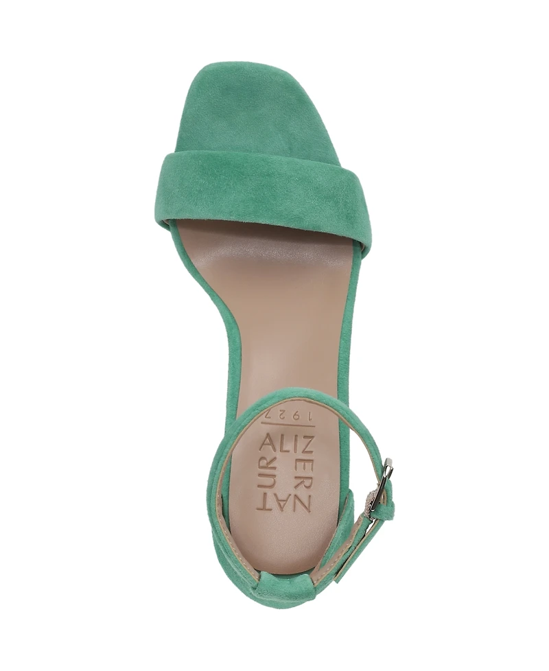 Naturalizer Women's Joy Square Toe Ankle Strap Dress Sandals