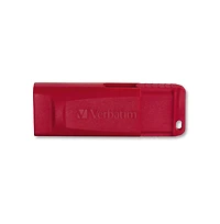 Verbatim 98525 Store 'n' Go 128 Gb Usb Flash Drive - Red
