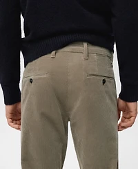 Mango Men's Corduroy Slim-Fit Pants
