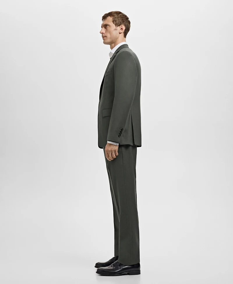 Mango Men's Milan Slim-Fit Suit Blazer