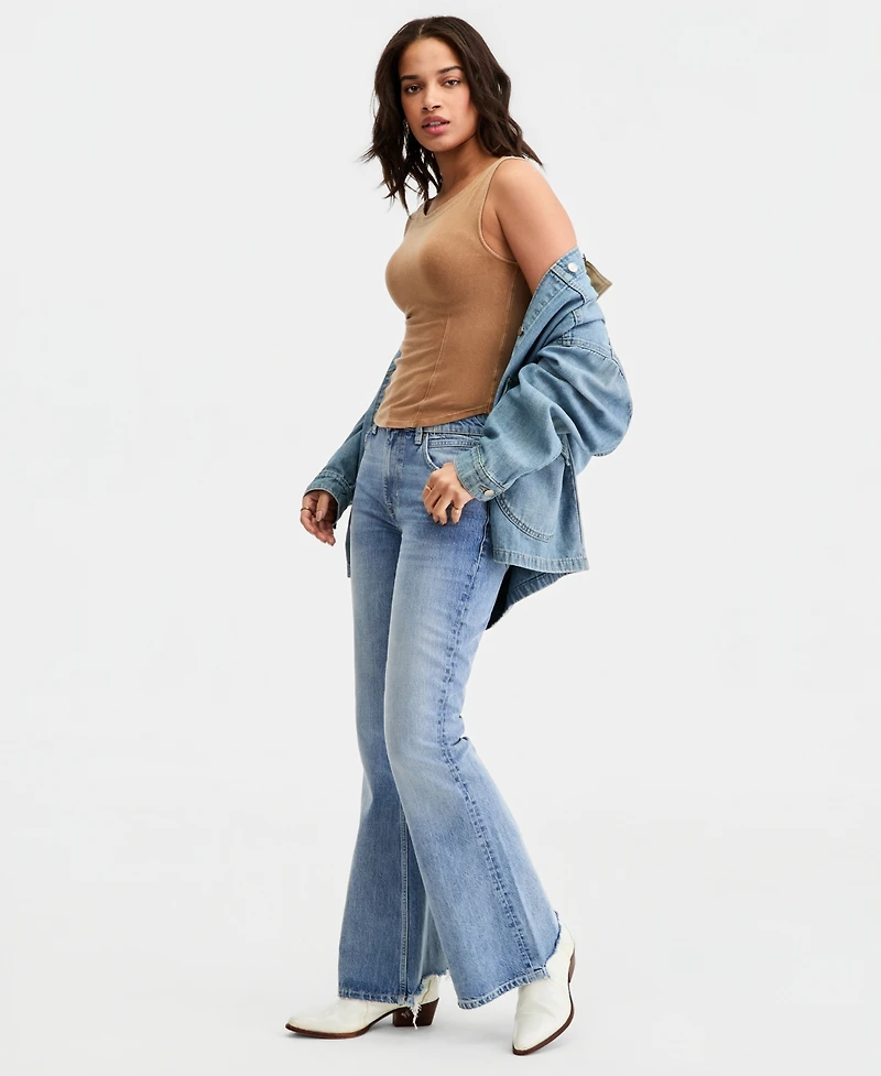Free People Women's West Coast Relaxed Straight Fit Jeans