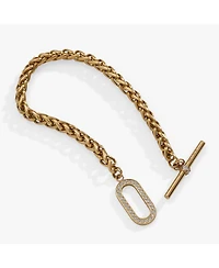Alex and Ani Pave Toggle Chain Bracelet
